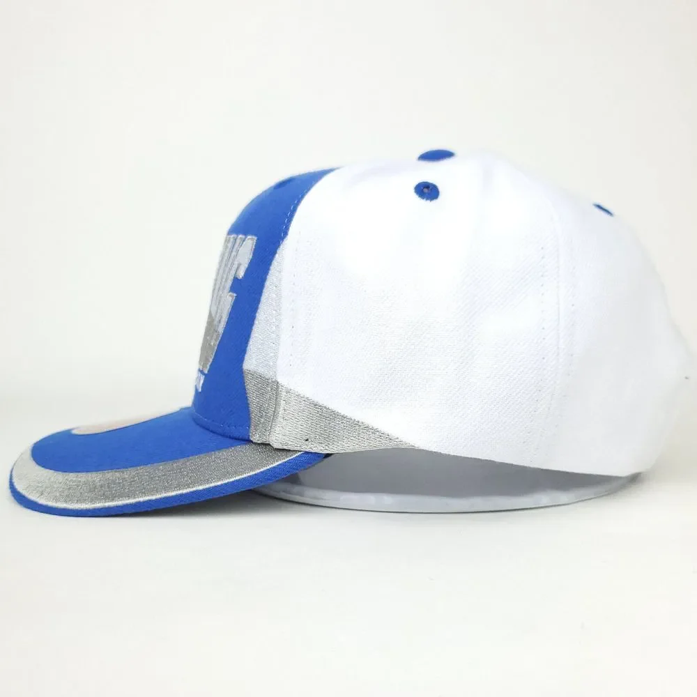Tampa Bay Lightning Mitchell & Ness NHL Pro Fit Snapback Cap Hat Blue White‎ NWT